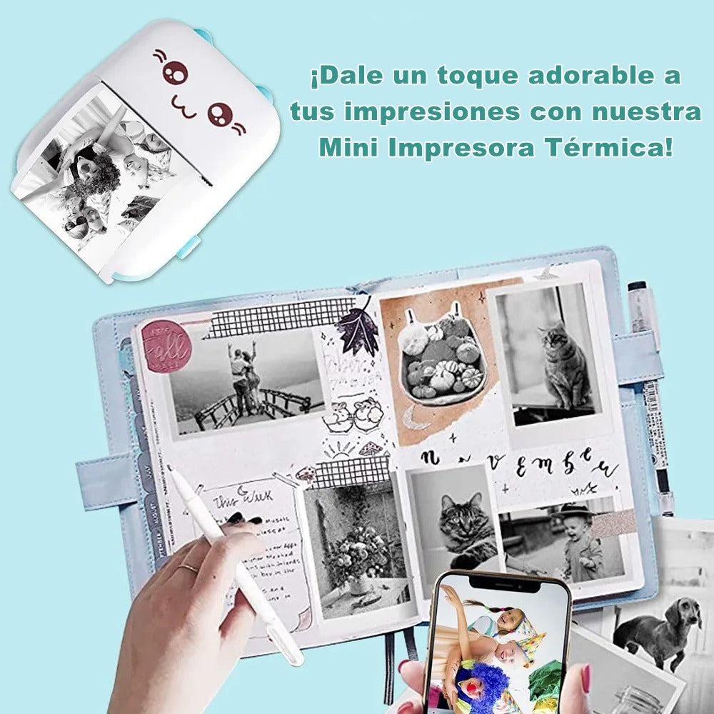 Mini Impresora Térmica Portatil