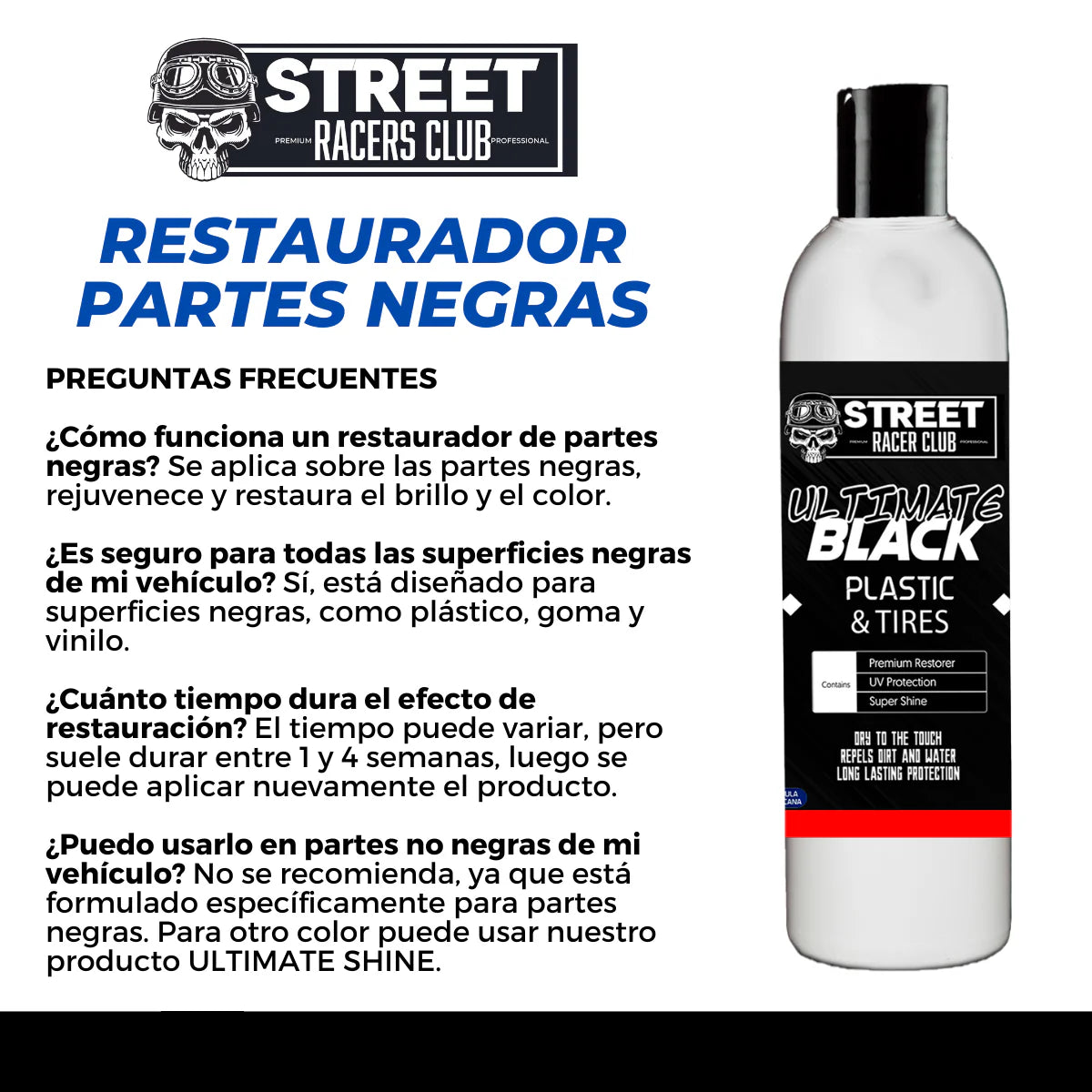 COMBO Restaurador + Abrillantador para Vehiculos (2 botellas)