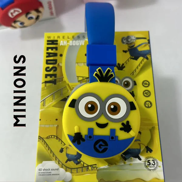 Audifonos Bluetooth Minions (inalámbricos)