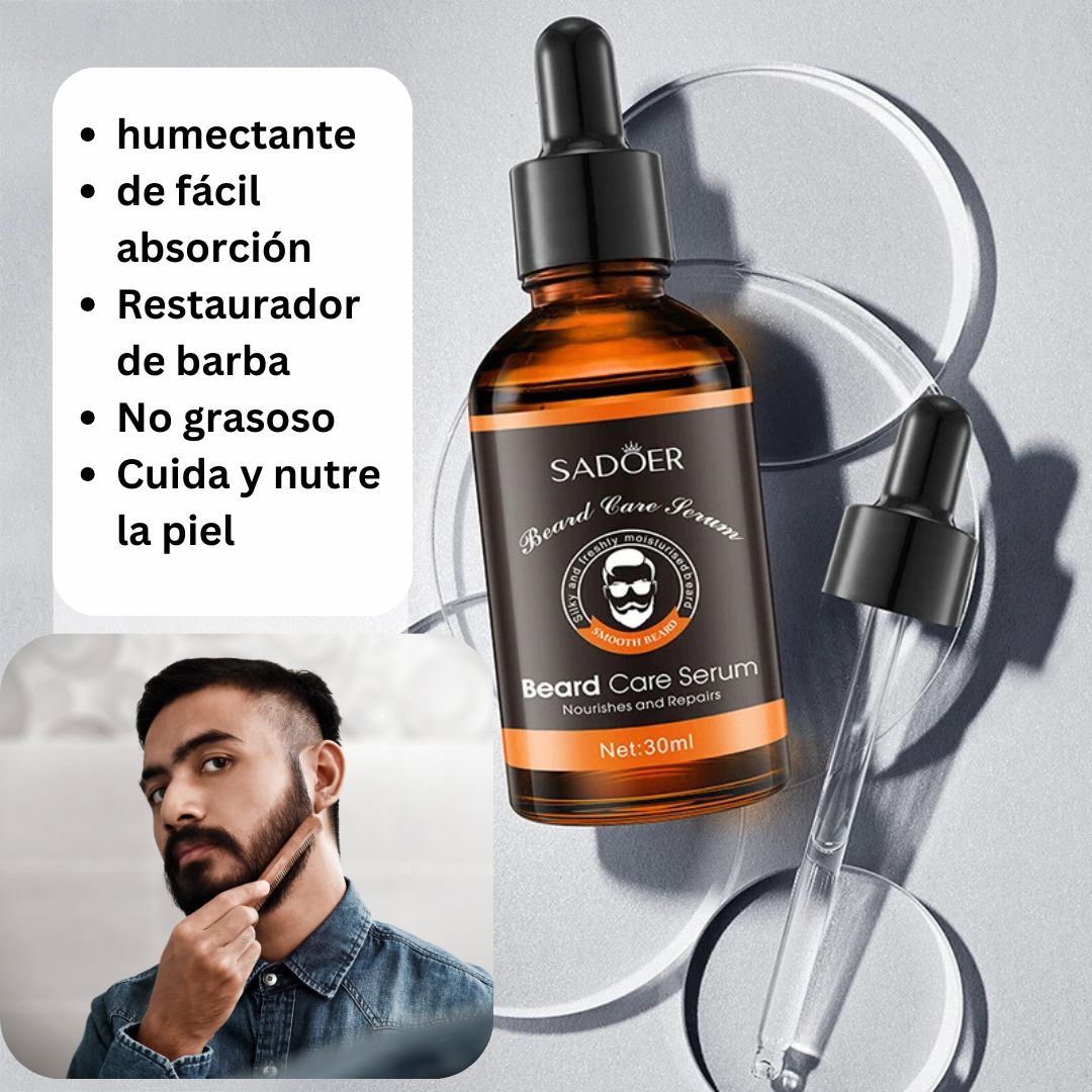 SERUM Tónico para el crecimiento de Barba (1 frasco de 30 ml.)