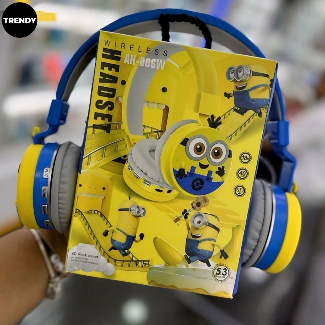 Audifonos Bluetooth Minions (inalámbricos)