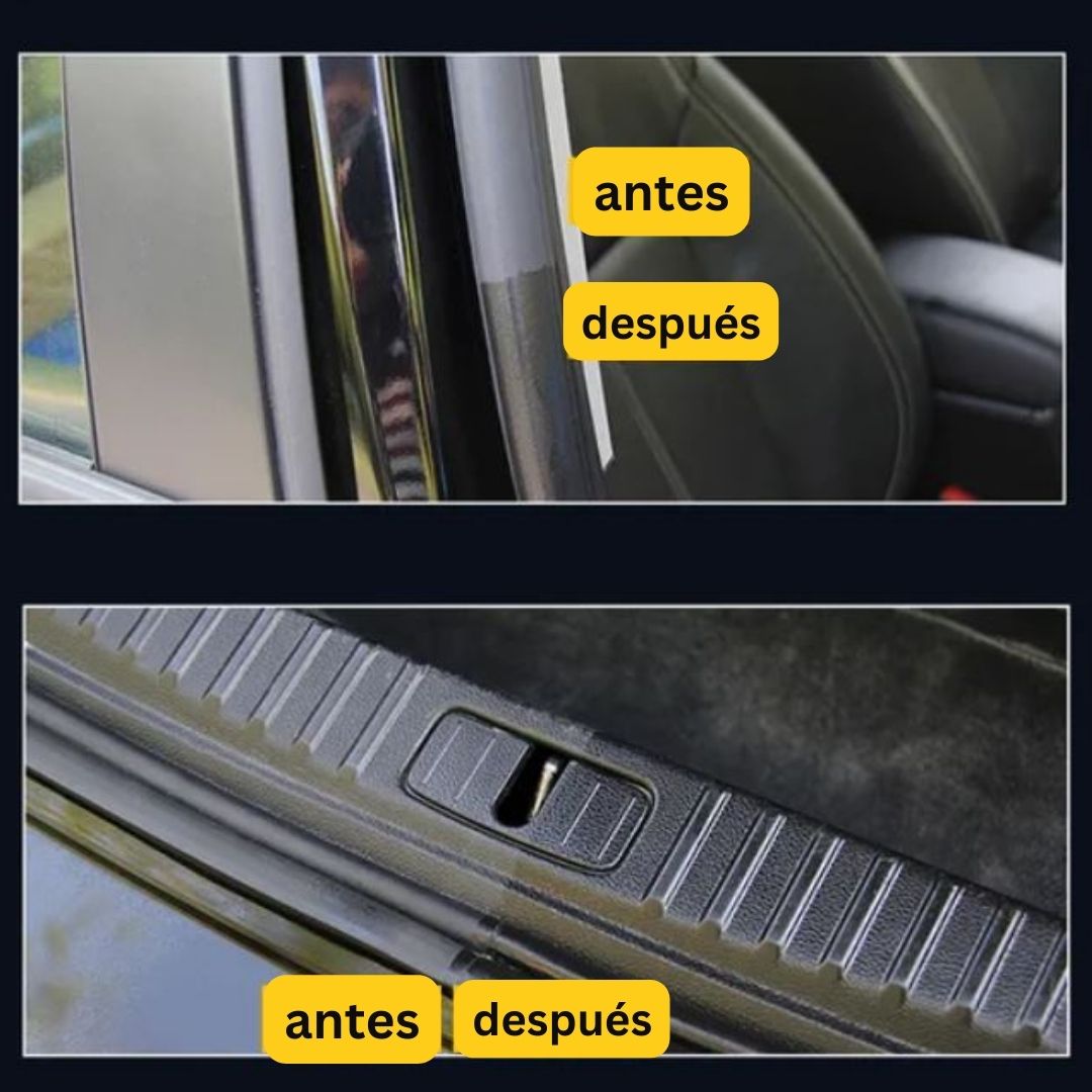 COMBO Restaurador + Abrillantador para Vehiculos (2 botellas)